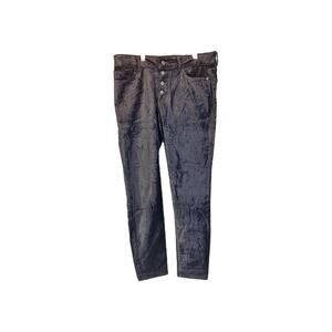 DL1961 Size 30 Emma Power Leggings Velvet Button Up Fly Pants